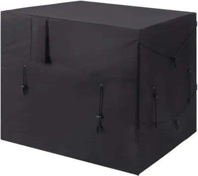 Immagine prodotto di Copertura termica - Copertura protettiva - Protezione per piscina - Tessuto Oxford impermeabile - 101x86x78 cm - Nero
