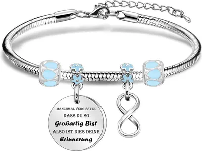 Produktbild von Inspirierendes Armband für Frauen, Geburtstagsgeschenk, beste Freundin, Mutter, Tochter, Kollegen