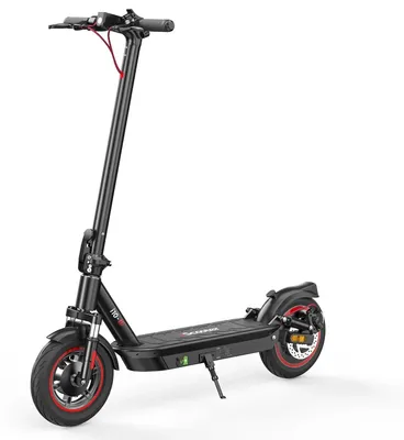 Produktbild von E-Scooter i10 - Klappbarer Elektroroller - 650 W Motor - 36 V - Reichweite 40–60 km - 25,4 cm Luftreifen - Ladezeit 6–8 h - Schwarz