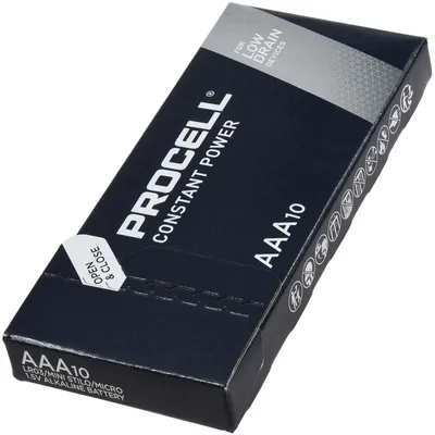 Produktbild von Procell Constant Batterie LR03 Micro AAA Alkaline 1,5V 10er Pack