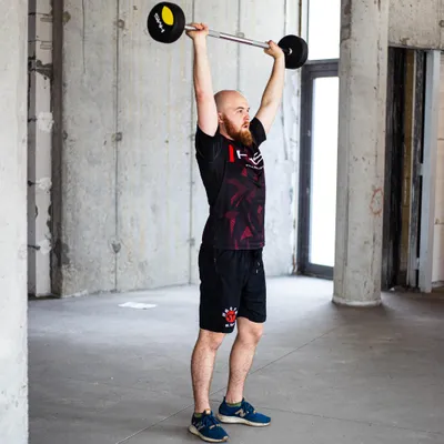 Image de Haltère en caoutchouc de 20 kg - Équipement d'haltérophilie pour salle de sport