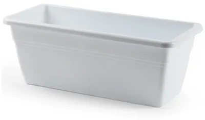 Produktbild von Pflanzgefas - weis - rechteckig - 40 x 18 x 15 cm - Blumenkasten