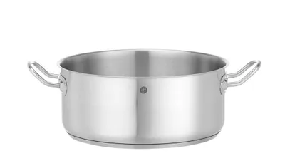 Image de HENDI Cocotte - sans couvercle, Kitchen Line, 7,3L, ⌀280x(H)120mm