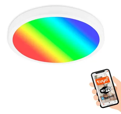 Image de WiFi TUYA + Bluetooth RGB/W CCT LED panel, LED/21W
