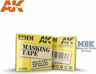 Produktbild von AK Interactive S.L. AK-8204 MASKING TAPE: 12MM