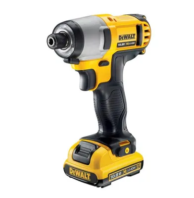 Immagine prodotto di Dewalt DCF815D2-QW Avvitatore a impulsi XR 10, 9 W, 10,8 V, nero e giallo, 1/4"