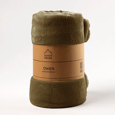 Produktbild von Dutch Decor Wohndecke  Owen 130x160 cm Grün