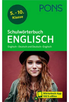 Produktbild von PONS Schulwörterbuch Englisch
