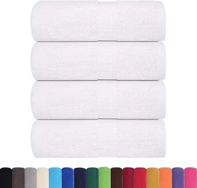 Immagine prodotto di Asciugamani FROGN 4 pz Bianco 30x30 cm 360 g/m²