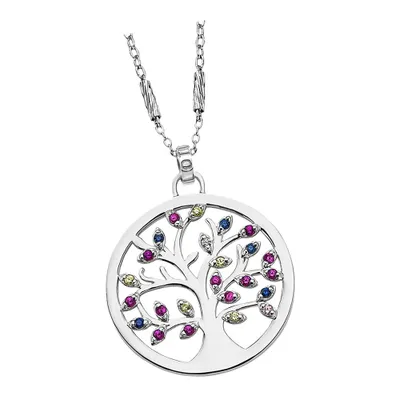 Produktbild von Lotus Silver Zirkonia Halskette 925 Silber LP1890-1/1 Lebensbaum JLP1890-1-1