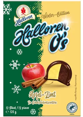 Produktbild von Halloren O's Apfel-Zimt 125g