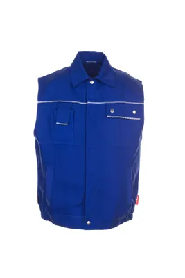 Produktbild von Größe XXL Herren Planam Canvas 320 Weste kornblau Modell 2160
