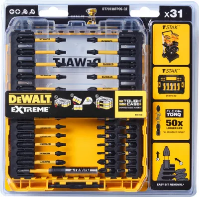 Produktbild von DEWALT Bit-Set 31-teiliges Set schlagfest