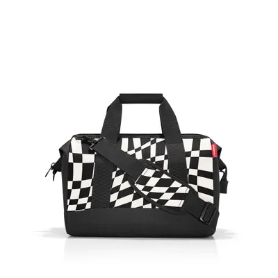 Produktbild von reisenthel allrounder M, Reisetasche, Sporttasche, Schultertasche, Op-Art, 18 L, MS7066