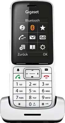 Produktbild von Gigaset SL450HX Strahlungsarmes Mobilteil, Farbdisplay, Rufnummernanzeige, Freisprechfunktion, Babyfon-Funktion, Bluetooth, USB-Anschluss, DECT