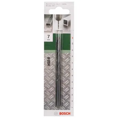 Zdjęcie produktu dla Bosch 2 609 255 015, Wiertarka, 7 mm, 109 mm, Metal, Plastik, Stal nierdzewna, 6,9 cm, 7 mm