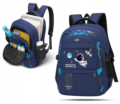 Produktbild von K&M D068 Schulrucksack Weltraum Motiv Mädchen