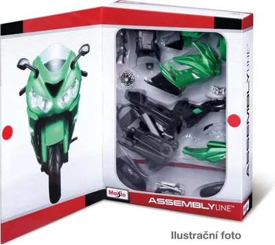 Produktbild von Maisto - Motorräder Fließband, sortiert, 1:12