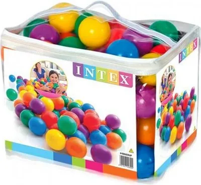 Productafbeelding van Intex Funballen | Ø 8 Cm - 100 Stuks