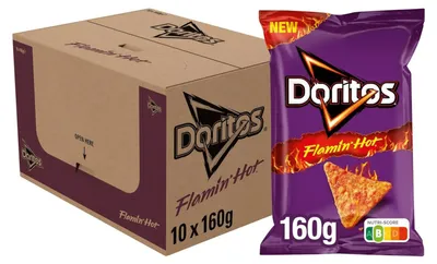 Produktbild von Doritos - Flamin' Hot - 10x 160g