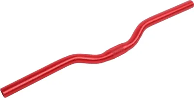 Obrázek produktu pro Hliníková řídítka pro silniční kola s tvarem stoupání, 25,4 mm x 520 mm (červená)