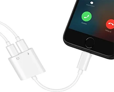 Image de Répartiteur compatible avec Apple - 2x Lightning
