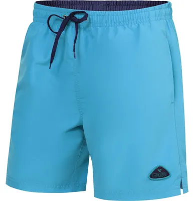 Produktbild von Ladeheid Herren Badehose Badeshorts Beachshorts Schwimmhose LAZA1002 (Azurblau Marineblau, S)