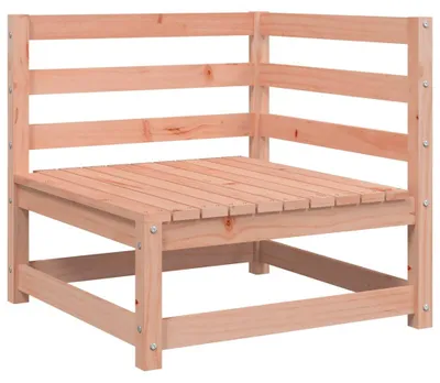 Obrázok produktu pre vidaXL Rohová záhradná pohovka 70x70x67 cm z masívneho dreva duglasky