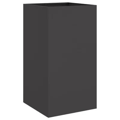 Obrázok produktu pre Kvetináč čierny 42x38x75 cm oceľ