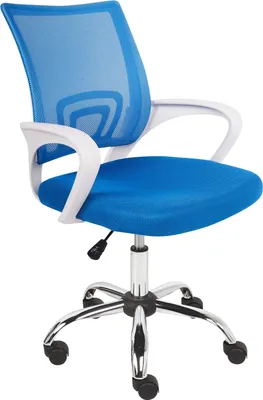 Produktbild von BELIANI Bürostuhl Blau aus Stoff Höhenverstellbar Drehbar Modernes Design Schreibtischstuhl Drehstuhl für Home Office Büro