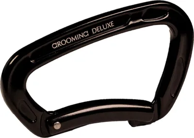 Produktbild von Grooming Deluxe Sicherheitskarabiner Aluminium Karabiner Schwarz