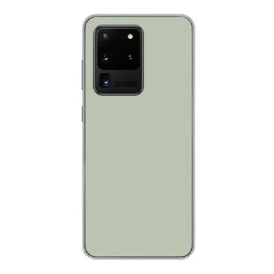 Produktbild von MuchoWow® Handyhülle Schutzhülle Hülle für Samsung Galaxy S20 Ultra Farbe - Mintgrün - Innenausstattung Silikon Softcase Handy Hülle - Karteninhaber