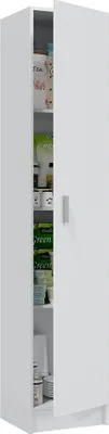 Obrázek produktu pro Mehrzweckschrank >Multipurpose< in Weiß - 37x180x37 (BxHxT)