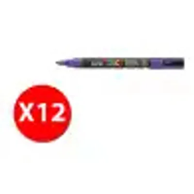 Produktbild von POSCA - POSCA PC3M F Purple | 1 Stück | 6 Stück