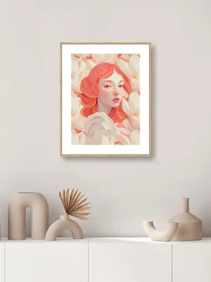 Obrázok produktu pre Obraz Žena Dekokart 40/50Cm
