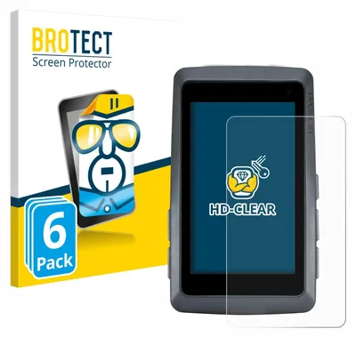 Produktbild von 6x Für Sigma ROX 12.1 EVO Schutzfolie BROTECT Displayschutz Display Schutz Folie Klar Transparent