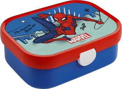 Obrázek produktu pro Obědový box Spider-Man Campus s vložkou bento a jednotlivými přihrádkami