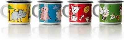 Immagine prodotto di Tazza smaltata per bambini 1pc 8cm