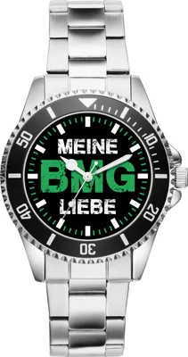Produktbild von KIESENBERG Herrenuhr Armbanduhr Gladbach Mönchengladbach Geschenk Fan Artikel Zubehör Fanartikel Analog Quartz Uhr 6314