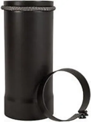 Produktbild von TELESKOPISCHES RAUCHRÖHRCHEN SCHWARZ - Durchmesser 250 mm