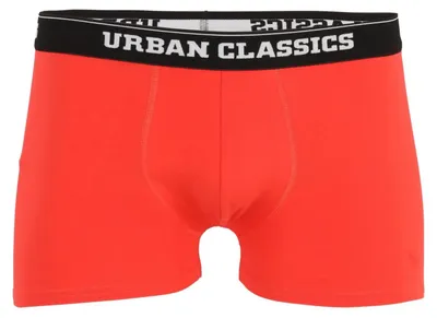 Obrázok produktu pre Urban Classics – boxerky pre mužov – vianočný dizajn (balenie po 3 ks) TN599 (L) (stromová zelená/pop červená)