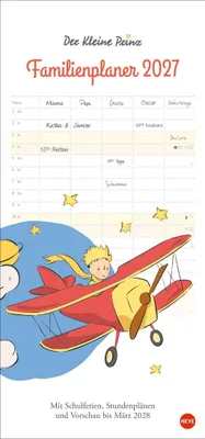 Produktbild von Der Kleine Prinz Familienplaner 2027
