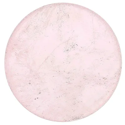 Produktbild von Morella Damen Coin 33 mm Edelstein Rosenquarz Chakren Scheibe Halsketten-Anhänger und zur Stärkung