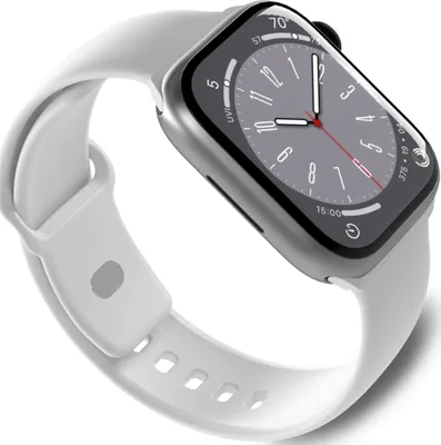 Obrázek produktu pro Puro Icon Silikonový řemínek pro Apple Watch 42 / 44 / 45 / 49 mm - bílý (2 ks)