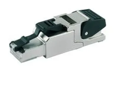 Produktbild von Telegärtner J00026A2002, RJ45, Schwarz, Edelstahl
