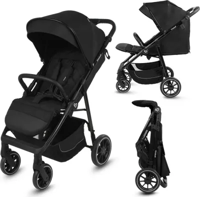Obrázek produktu pro Kidwell Enzo – prostorný kočárek pro děti od 0 do 4 let (do 22 kg), XXL stříška s ochranou UPF 50, 5bodové bezpečnostní pásy