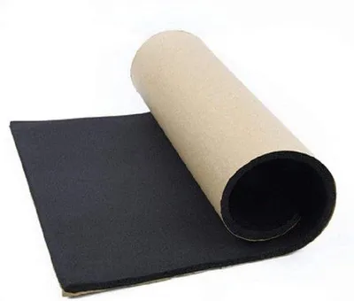 Produktbild von Schalldämmmatte – Autoisolierung – Geräuschdämmung für Autos – Selbstklebend und feuerhemmend – 50 x 200 cm – Schwarz