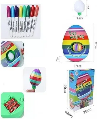Obrázok produktu pre Veľkonočné vajíčko na vyfarbenie