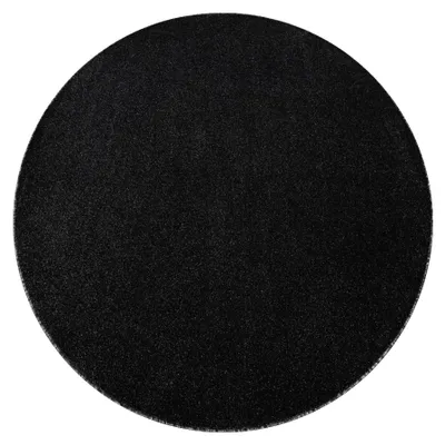 Image de Tapis ETON PLUS cercle Mélange anthracite / argent gris cercle 150 cm