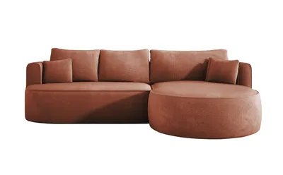 Produktbild von DomoHome - Eckcouch FIORE - Stilvolle Schlafcouch Mit Automatischem Ausziehmechanismus, Hochelastischem Schaumstoff Und Modernem Design RECHTS 284x183x82 cm Memphis 9
